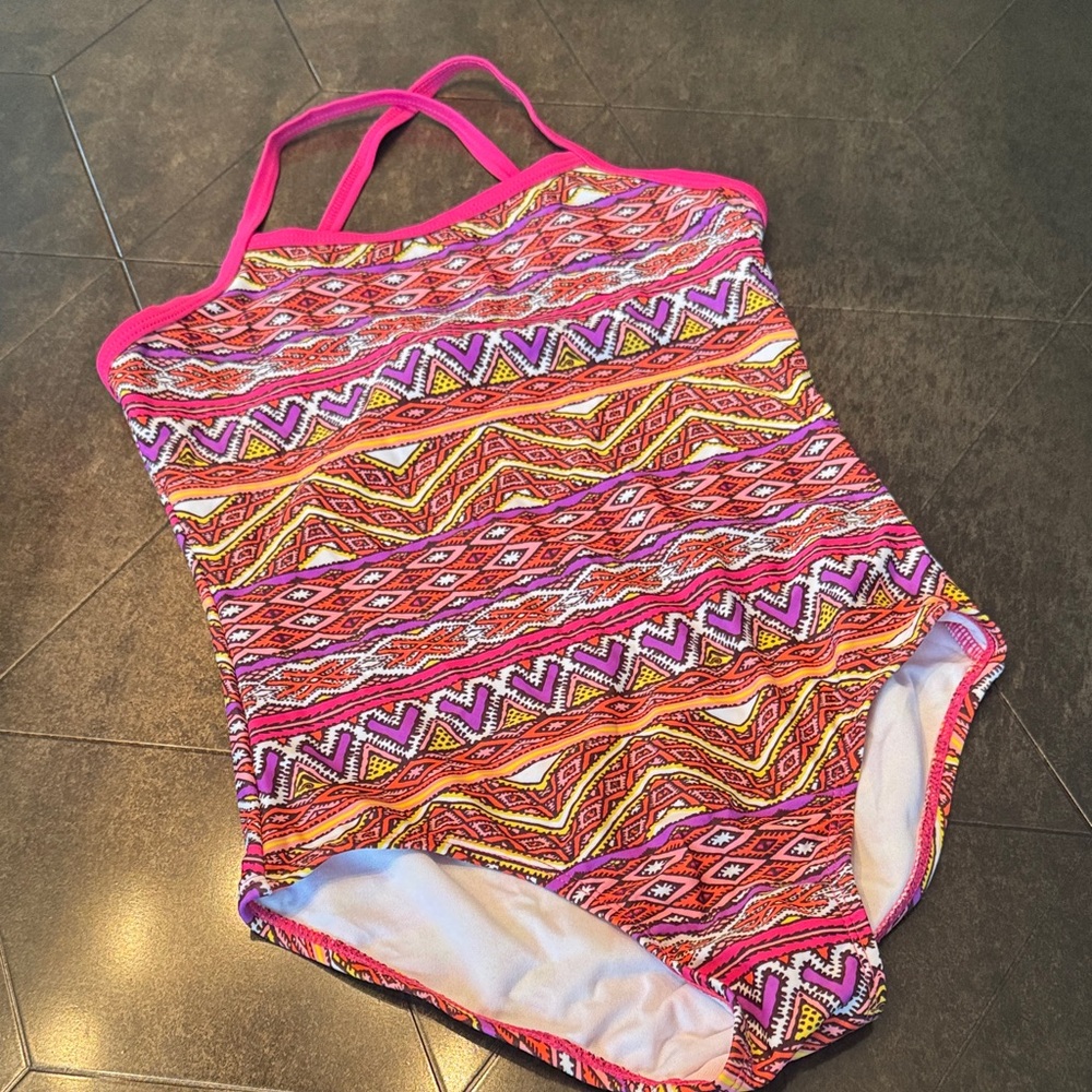 Colorful Kids Swim One Piece